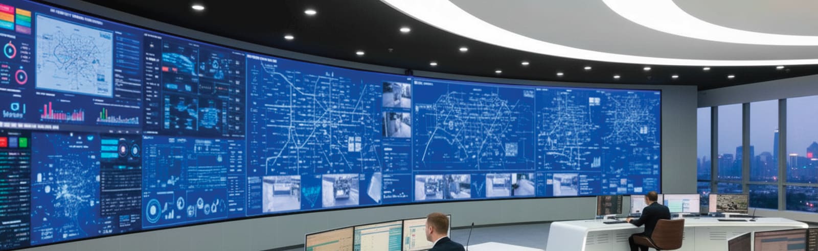 dvLED command and control room video wall