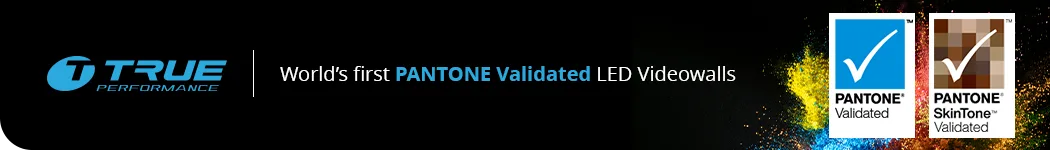Pantone validated dvLED display by TRUE Performance
