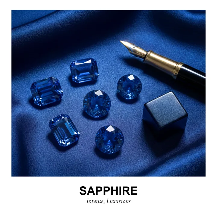 Pantone color story Sapphire: intense blues rendered true on TRUE dvLED