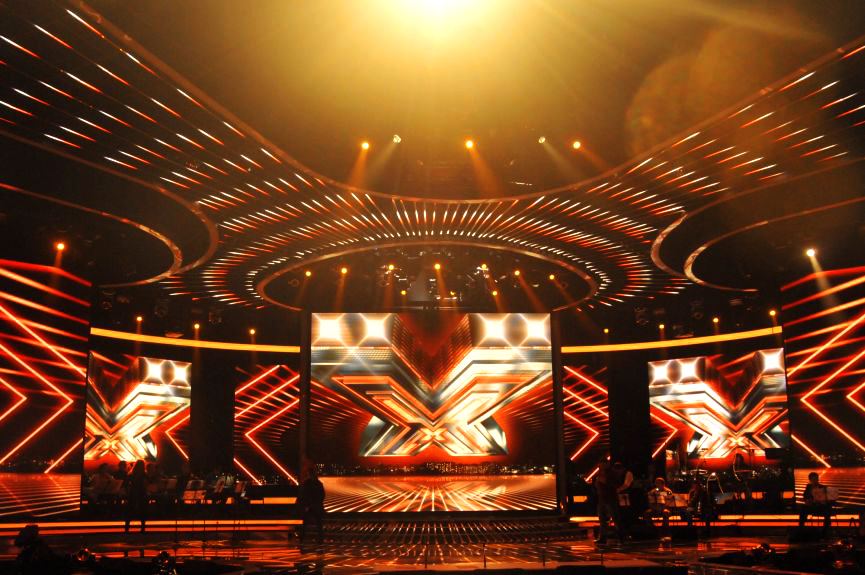 X Factor stage design on TRUE dvLED